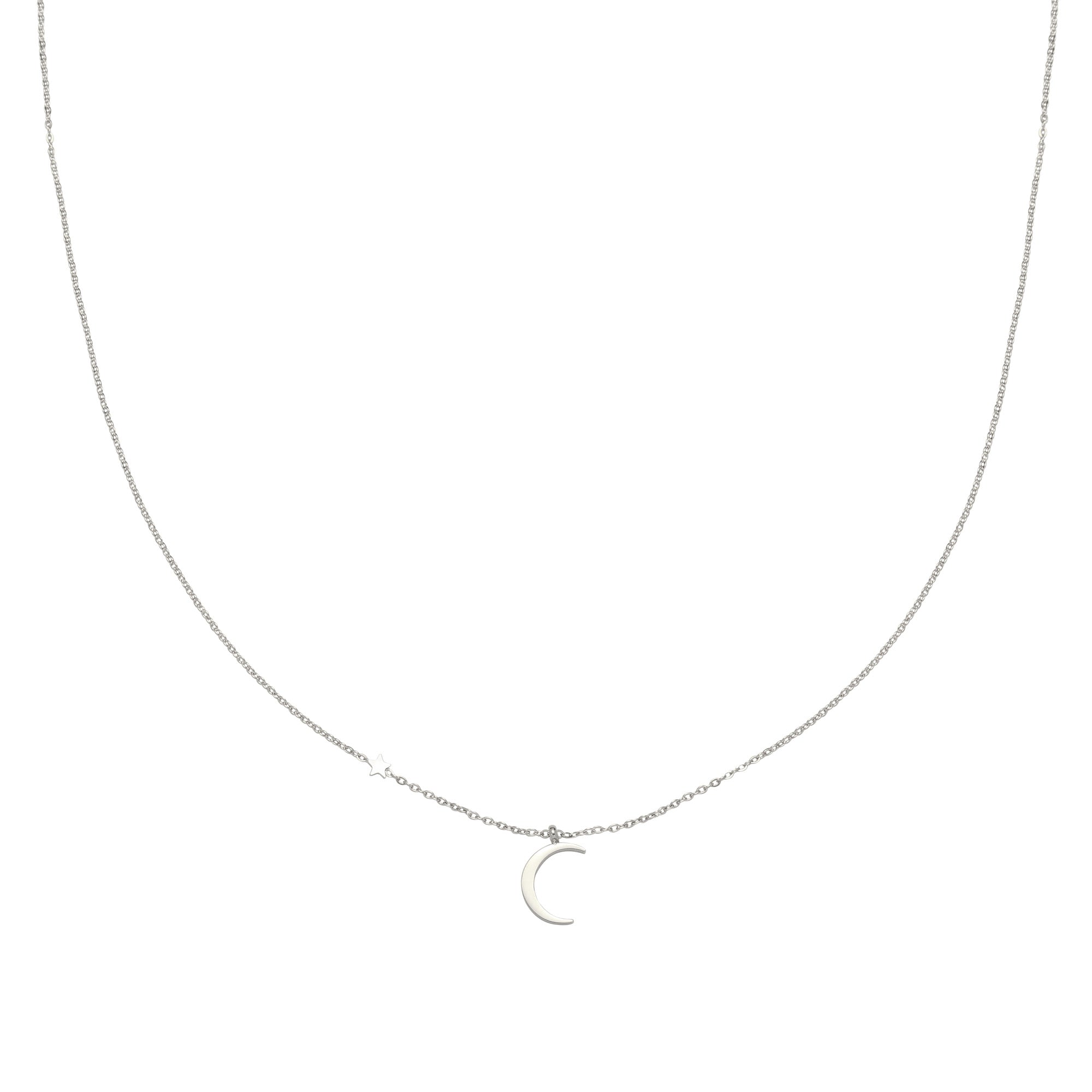 Ketting | Maanlicht zilver