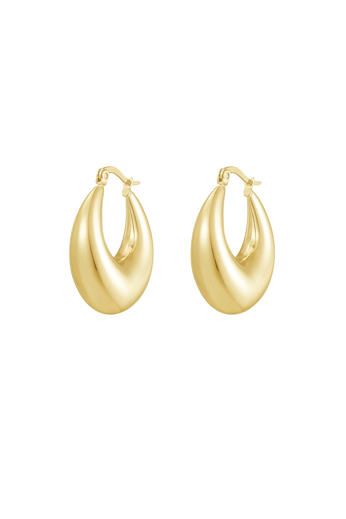 Oorbellen | Chunky Ronde Hoops