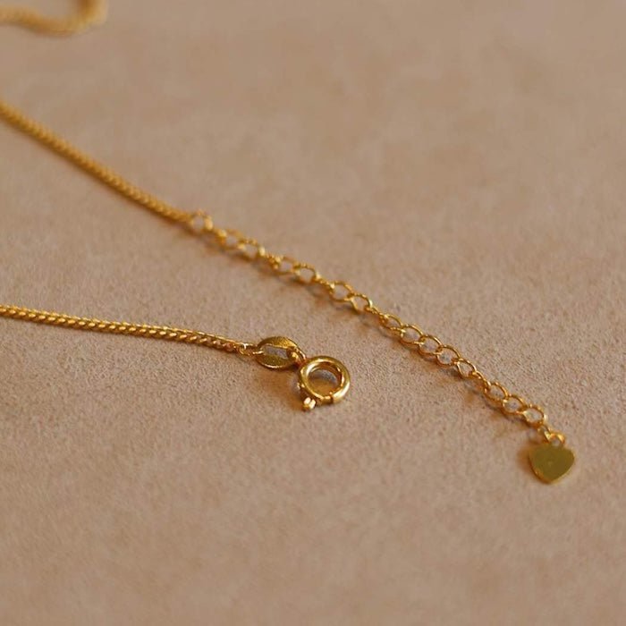 Egyptian style black spinel necklace