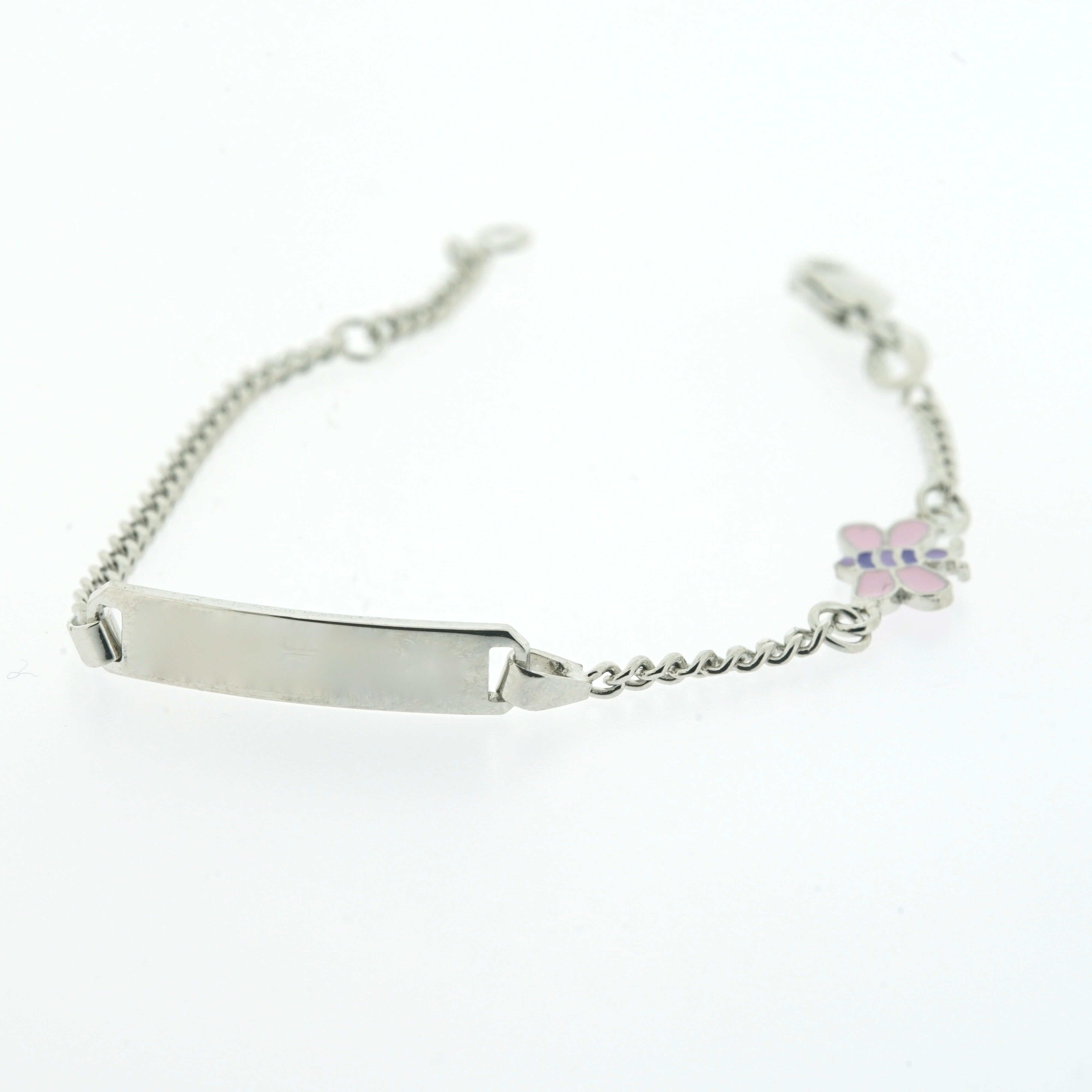 Babyarmbandje met Naam | Vlinder