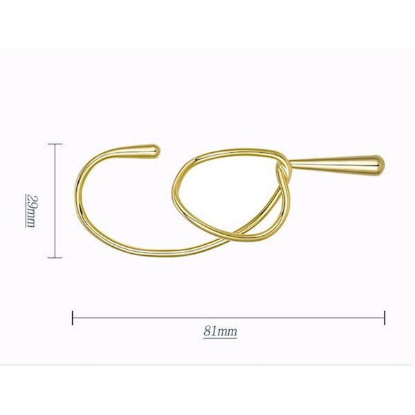 Wrap Earring - Large Ear Cuff - One Piece