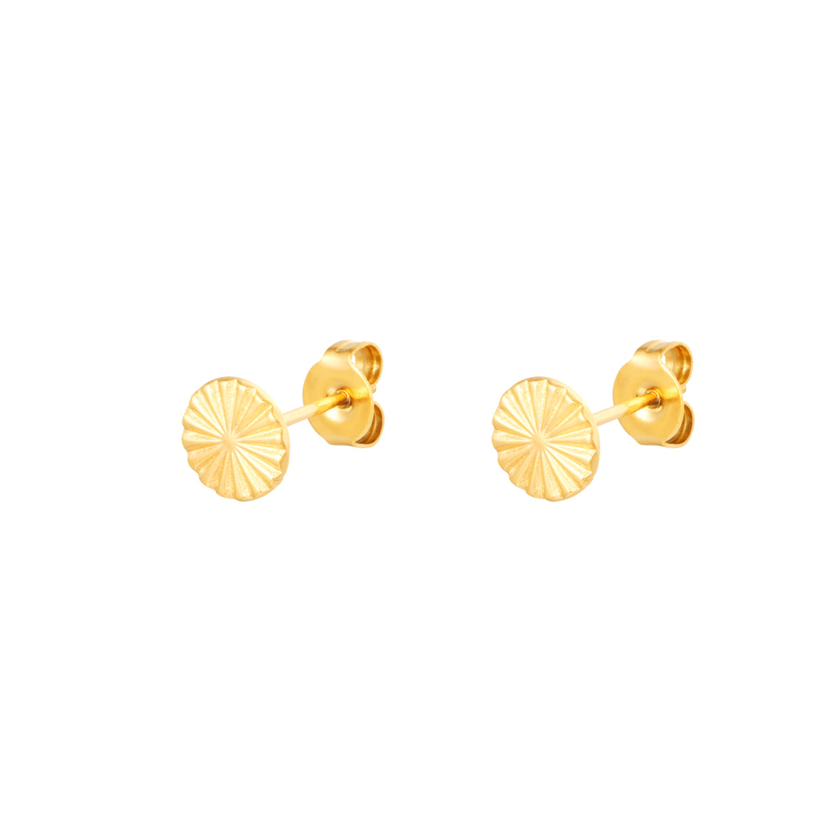 Oorknopjes Cirkel Goud
